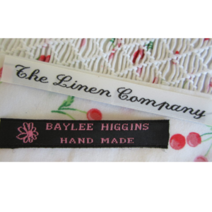 embroidery tags