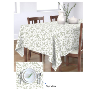 table cloth printed