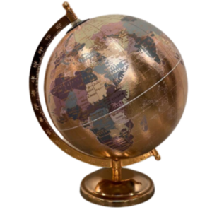 metal stand globe